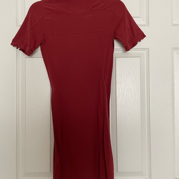 Red Adidas dress size small - Picture 3 of 5